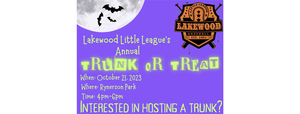 Trunk or Treat!!