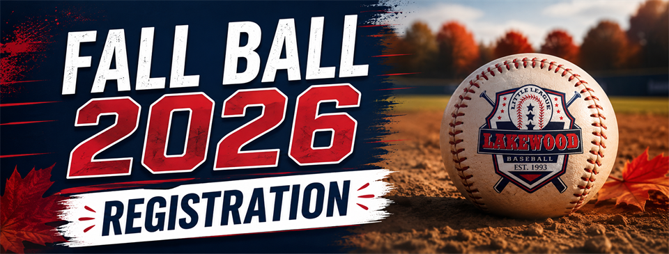 Fall Ball 2026 Registration! 